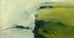 Standpunkt 10 / 21x40 cm / Acryl