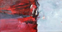 Standpunkt 2 / 21x40 cm / Acryl