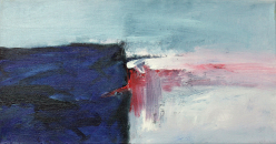 Standpunkt 8 / 21x40 cm / Acryl