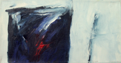 Standpunkt 12 / 21x40 cm / Acryl