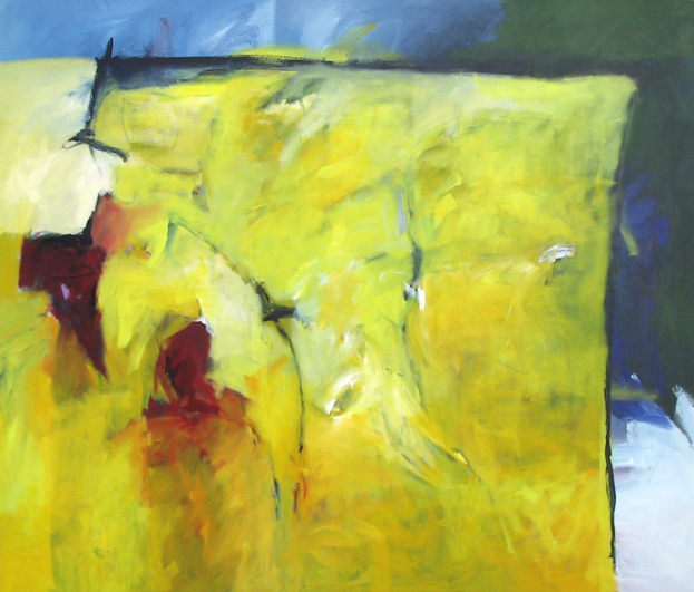 Was geschrieben steht / 170x200 cm / Acryl