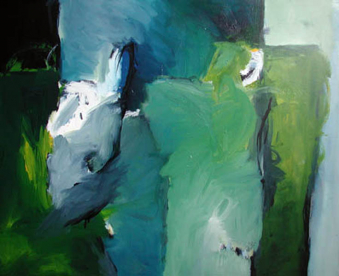 Orient Occident 81x100 cm / Acryl