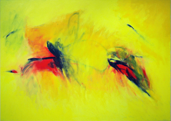 Psalm 121 100x140 cm / Acryl