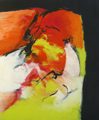 In der Höhle 120x100 cm / Acryl