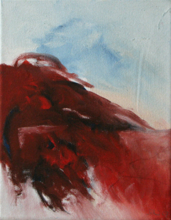 Gethsemane 25x35 cm / Acryl/ Privatbesitz