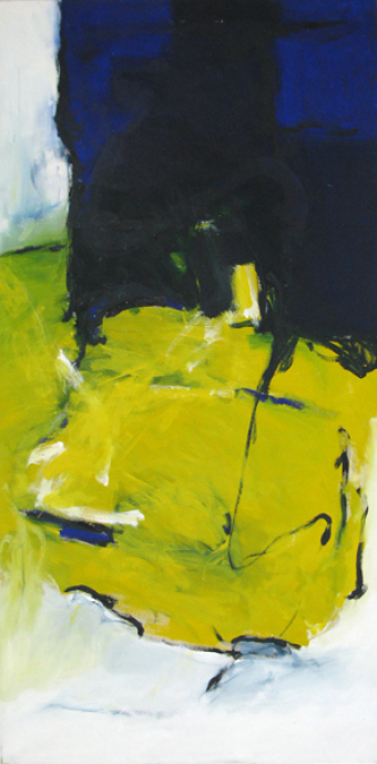 Eingetaucht 150x75 cm / Acryl