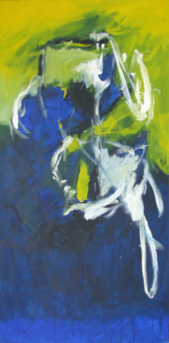 Das Bild von sich ändern 150x75 cm / Acryl