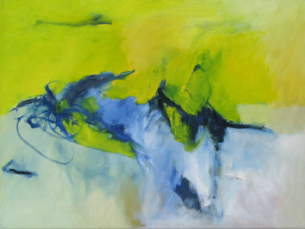 Erscheinung 60x80 cm / Acryl 