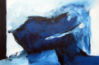Seinlassen 76x116 cm / Acryl