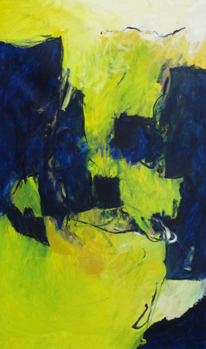 Gottesbild 200x120 cm / Acryl / Privatbesitz