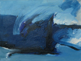 Bewegt 30x40 cm / Acryl 