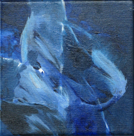 blue Note 20x20 cm / Acryl / Privatbesitz