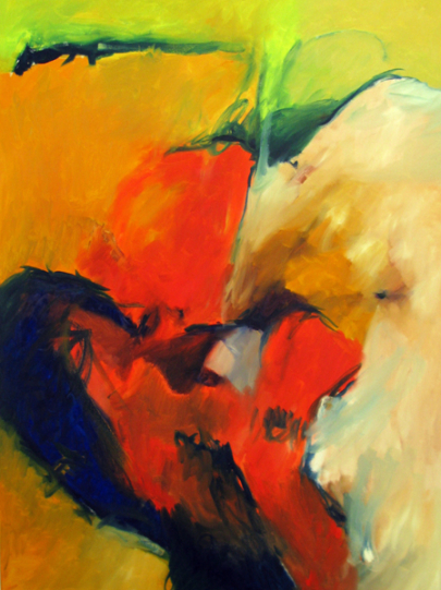 Heaven touch the earth 120x90 cm / Acrylic /  Private property