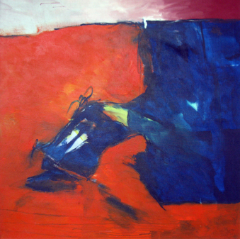 Ausbreiten 120x120 cm / Acryl