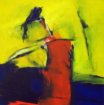 gesetzt 100x100 cm Acrylic / Private property