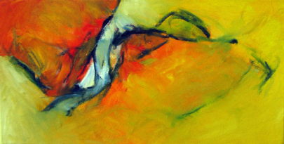 To appear 25x50 cm / Acrylic / Private property