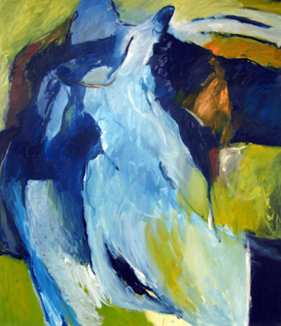 Anschmiegen 140x120 cm / Acryl