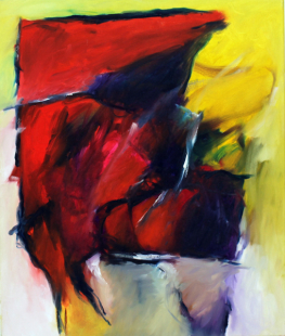 To discover the inner room 65x55 cm / Oel