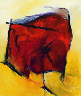  Inner room 65x55 cm / Oel