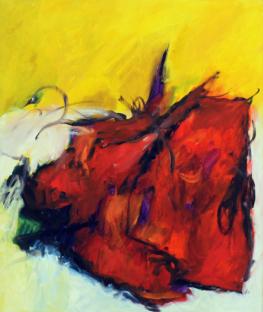  The strong inner room 65x55 cm / Oel