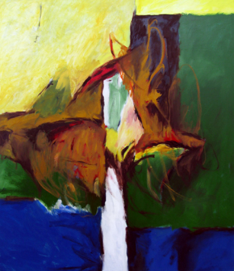 Verborgener Schatz 140x120 cm / Acryl