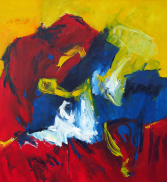 Erobern 150x140 cm / Acryl
