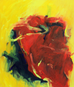 To discover the inner room 65x55 / Acryl
