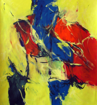Anmutig und stark 150x140 cm / Acryl