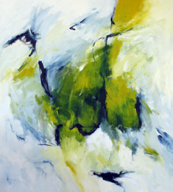 Lustwandeln 150x140 cm / Acryl