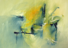 Insel der Glückseligen 35x50 cm / Acryl