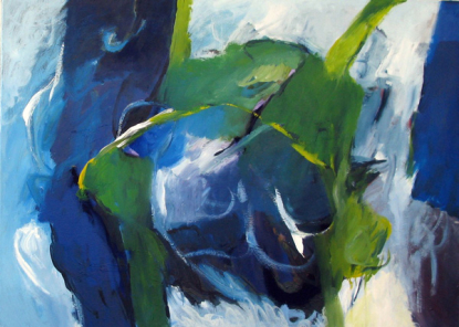 Anmutig und stark 150x140 cm / Acryl