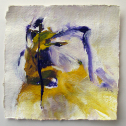 Acryl auf Büttenpapier /15x15 cm 
