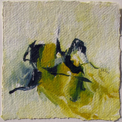 Acryl auf Büttenpapier /15x15 cm 