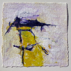 Acryl auf Büttenpapier /15x15 cm 
