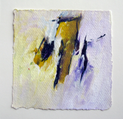 Acryl auf Büttenpapier /15x15 cm 