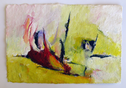 Acryl auf Büttenpapier /20x30 cm  
