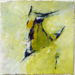 Acryl auf Büttenpapier /15x15 cm 