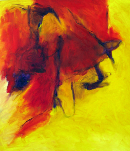 Durchdringen 80x70 cm / Acryl