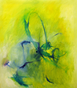 Aufkeimen 80x70 cm / Oel