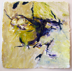 Acryl auf Büttenpapier /15x15 cm 