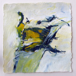 Acryl auf Büttenpapier /15x15 cm 