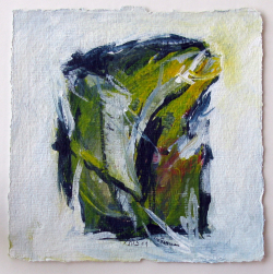Acryl auf Büttenpapier /15x15 cm 