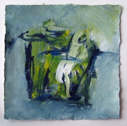 Acryl auf Büttenpapier /15x15 cm 