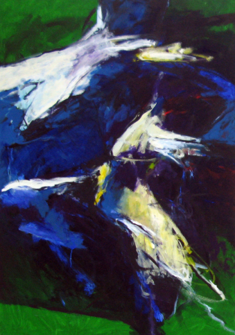 Seelenlandschaft 1 140x100 cm / Acryl