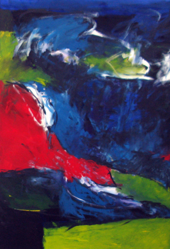 Seelenlandschaft 2 140x100 cm / Acryl