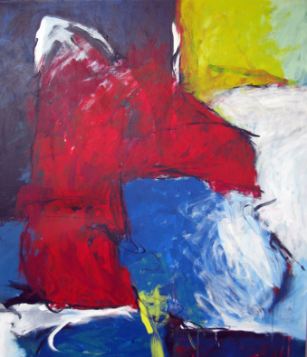 Gesetzt 140x100 cm /Acryl