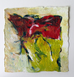 Acryl auf Büttenpapier /15x15 cm  