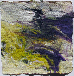Acryl auf Büttenpapier /15x15 cm 