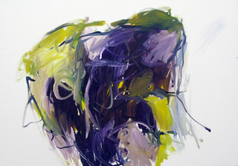 Lichtschimmer 70x100 cm / Acryl