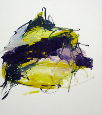 Lichtkugel 80x70 cm / Acryl